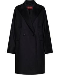Max Mara - Mstmastro Double-Breasted Midi Coat - Lyst