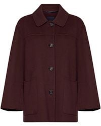 Max Mara - Dark Smmgiugno Short Coat - Lyst