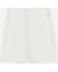 Sportmax - Unico Stretch Cotton Shorts - Lyst