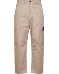 Stone Island - Desert Ripstop Straight-Leg Trousers - Lyst