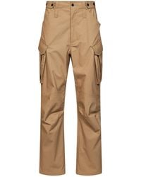 Co. - Camel Tton Twill Military Cargo Trousers - Lyst