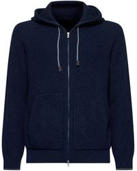 D 40 - Hooded Zip-Up Sweatshirt - Lyst