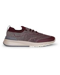 Brunello Cucinelli - Runners Techno Cotton Stone - Lyst