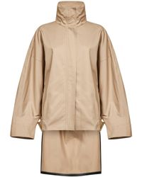 DARKPARK - Cotton New Celine Asymmetric Aviator Bomber Jacket - Lyst