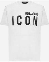 DSquared² - Icon Logo T Shirt - Lyst