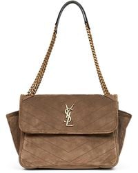 Saint Laurent - Light Musk Niki Tripouch Shoulder Bag - Lyst