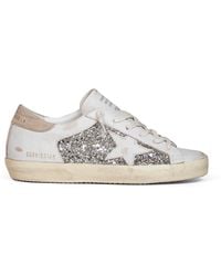 Golden Goose - Leather Sneakers Super-Star - Lyst