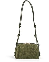 Bottega Veneta - Tweed Concert Pouch - Lyst