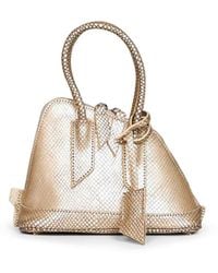 The Attico - Platinum "Superattico 10 Sant Ambroeus Mini" Top Handle Bag - Lyst