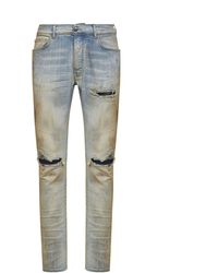 Amiri - Denim Suede Mx1 Jeans - Lyst