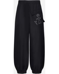 JW Anderson - Twisted Nylon joggers - Lyst
