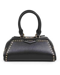 Givenchy - Borsa A Mano Antigona East-West Mini Nera - Lyst