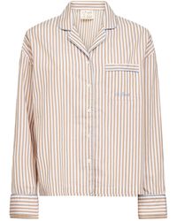 MC2 Saint Barth - Striped Poplin Astra Pajama-Style Shirt - Lyst