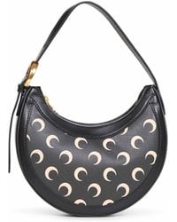 Marine Serre - Moon Canvas Eclips Mini Shoulder Bag - Lyst