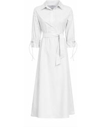 Max Mara - Cotton Poplin Mxmmirto Oversized Dress - Lyst