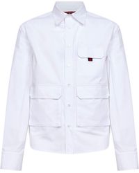 Gucci - Cotton Poplin Shirt With Patch Pockets - Lyst