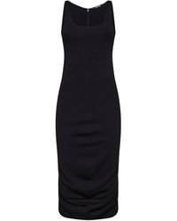 Jacquemus - The Regata Draped-Effect Midi Dress - Lyst
