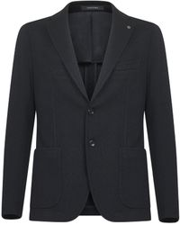Tagliatore - Jersey Montecarlo Single-Breasted Blazer - Lyst