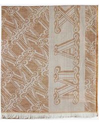 Max Mara - Eleonor Wool, Silk And Linen Stole - Lyst