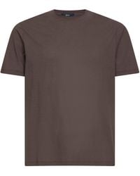 Herno - Lightweight Crepe Voile Jersey T-Shirt - Lyst