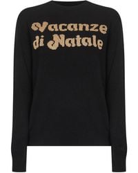 Mc2 Saint Barth - Jacquard Wool Blend New Queen Sweater - Lyst