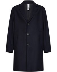 Hevò - Wool-Blend Cassano Single-Breasted Coat - Lyst