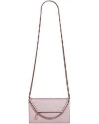Stella McCartney - Shell Falabella Wallet Crossbody Bag - Lyst
