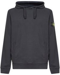 Stone Island - Stretch Organic Cotton Hoodie - Lyst
