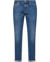 Brunello Cucinelli - Lightweight Denim Traditional Fit Jeans - Lyst