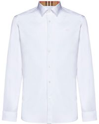 Burberry - Sherfield Stretch Cotton Shirt - Lyst