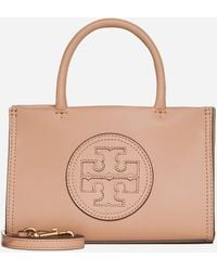 TORY BURCH 🍉 Ella Puffer Tote Bag Large Women's Brown Inside Pockets  Excellent