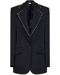 Stella McCartney - Wool Embellished Blazer - Lyst