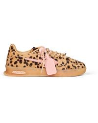 Off-White c/o Virgil Abloh - Off Printed Calf Hair End Of Play Sneakers - Lyst