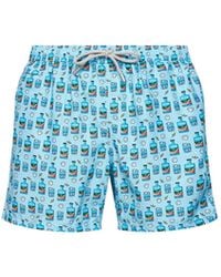 MC2 Saint Barth - Swim Shorts Lighting Portofino Gin - Lyst
