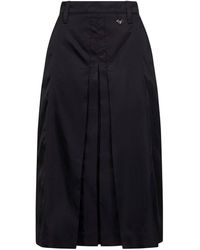 Prada Abbigliamento - Re-Nylon Midi Skirt - Lyst
