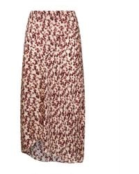 Isabel Marant - Floral Print Jacquard Lisanne Midi Skirt - Lyst