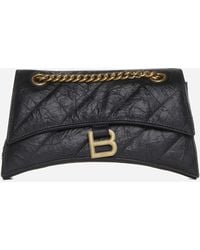 Balenciaga - Crush S Quilted Leather Bag - Lyst