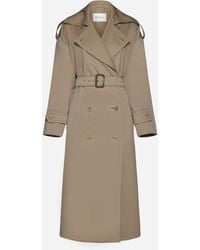 Max Mara - Salpa Wool-blend Double-breasted Trench Coat - Lyst