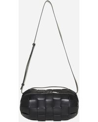 Bottega Veneta - Boombox Intreccio Leather Small Bag - Lyst