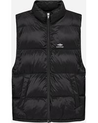 Balenciaga - Quilted Nylon Puffer Vest - Lyst