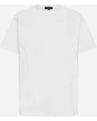 Comme des Garçons - Paneled Cotton T-shirt - Lyst