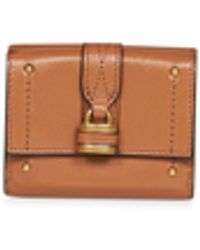 Chloé - Mustang Paddington Mini Tri-Fold Wallet - Lyst