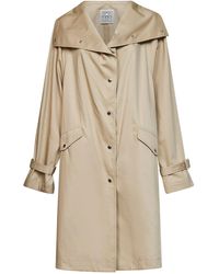 TOTEME - Cotton Oversized Trench Coat - Lyst