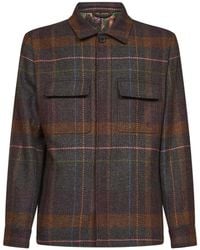 Etro - Giacca Camicia - Lyst