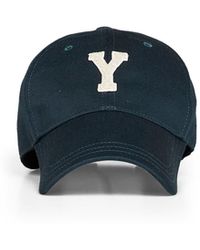 Saint Laurent - Gabardine College-Style Y Letterman Baseball Cap - Lyst