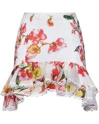 Charo Ruiz - Mini Skirt Lush Cotton - Lyst