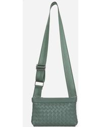 Bottega Veneta - Intrecciato Duo Crossbody Bag - Lyst