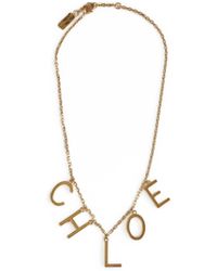 Chloé - Collana Letters - Lyst