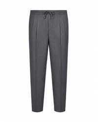 Brunello Cucinelli - Drawstring Trousers Medium Virgin Wool - Lyst
