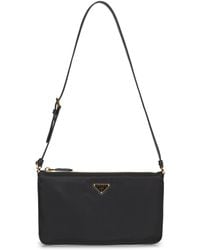 Prada - Pouch With Shoulder Strap - Lyst
